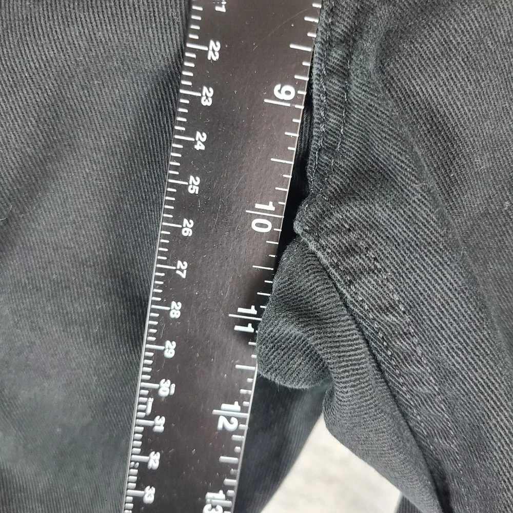Levi's 541 Jeans Mens 32x28 Black Wash Athletic Fit Denim HEMMED‎